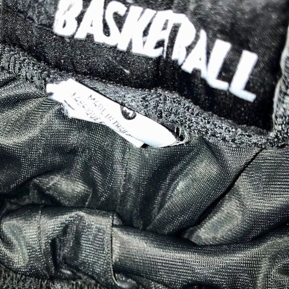 Nike Vintage Rare Dazzle Basketball Shorts Gray Gold Yellow Silky Satin Soft Med - Picture 8 of 12